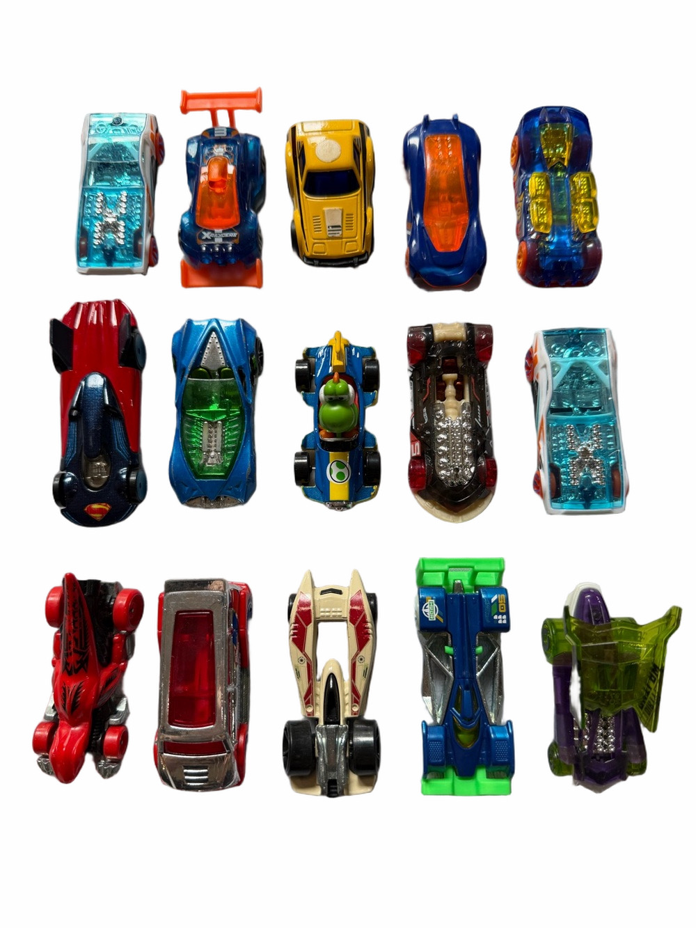 Hot Wheels Assorted Kids Toy Car Vehicles Lot of 15- Multicolor Pack Kids